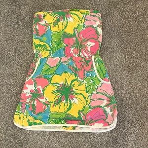 Lilly Pulitzer strapless romper